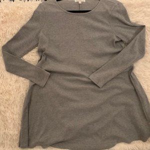 Love Fire Grey Ribbed Dress Size L